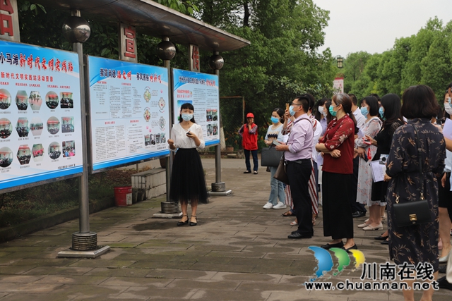 阮小梅率隊到瀘縣玉蟾街道調(diào)研全國文明村創(chuàng)建工作(圖2)