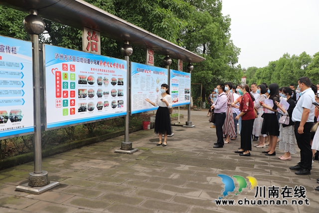 阮小梅率隊(duì)到瀘縣玉蟾街道調(diào)研全國(guó)文明村創(chuàng)建工作