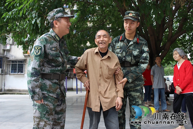 瀘縣玉蟾街道召開民兵調整改革點驗大會(圖2)