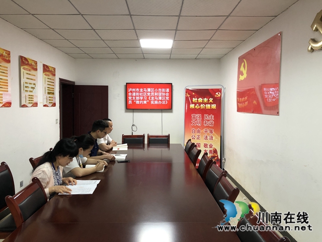 龍馬潭區(qū)小市街道合道街社區(qū)黨員和諧協(xié)會(huì)黨支部開(kāi)展固定黨日活動(dòng)(圖2)