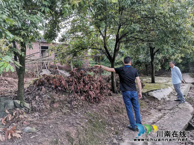 江陽區(qū)茜草街道沙坪社區(qū)積極開展雨后安全隱患排查工作
