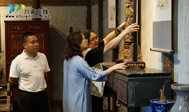 江陽區(qū)委常委李紅梅：為楠域奇緣博藏館的發(fā)展群策群力更有作為！?(圖5)