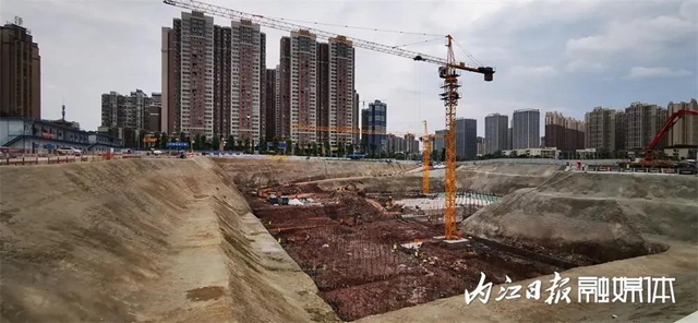 1.2萬平方米！內(nèi)江城區(qū)這個地方正在造一個花園式“大魚缸”(圖2)