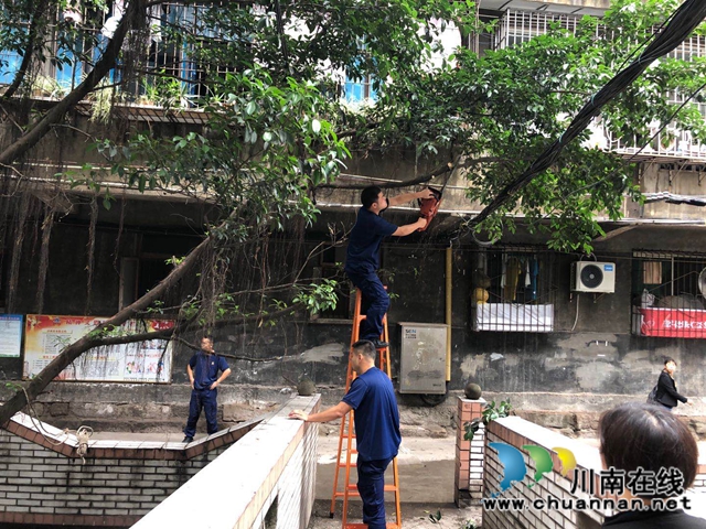 龍馬潭區(qū)小市街道：排危除險，貼心為民