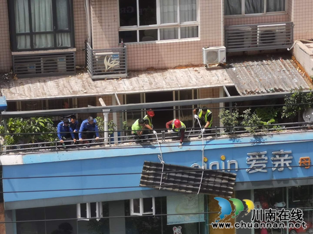 古藺縣綜合行政執(zhí)法局拆除違法建設(shè)：消除安全隱患  改善城市容貌(圖4)