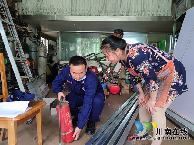 龍馬潭區(qū)蓮花池街道：為居民生命財(cái)產(chǎn)安全保駕護(hù)航(圖3)