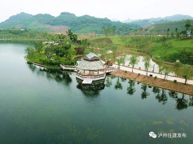山水如畫！瀘州漁子溪生態(tài)公園下月驗(yàn)收！(圖3)
