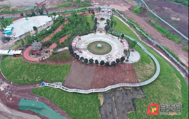 自貢高峰公園預(yù)計10月份建成開園