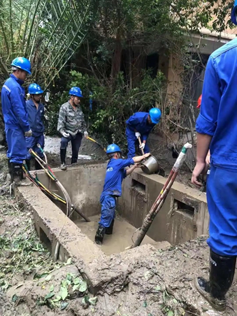 全力搶修！體現(xiàn)內(nèi)江速度，內(nèi)江16.1萬(wàn)余戶用戶恢復(fù)供電(圖2)