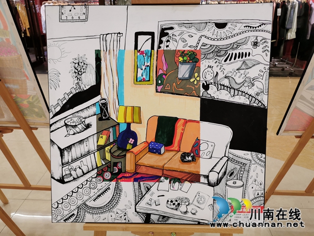 瀘州：藝術畫展“花式”來襲，開學季要你“好看”(圖1)