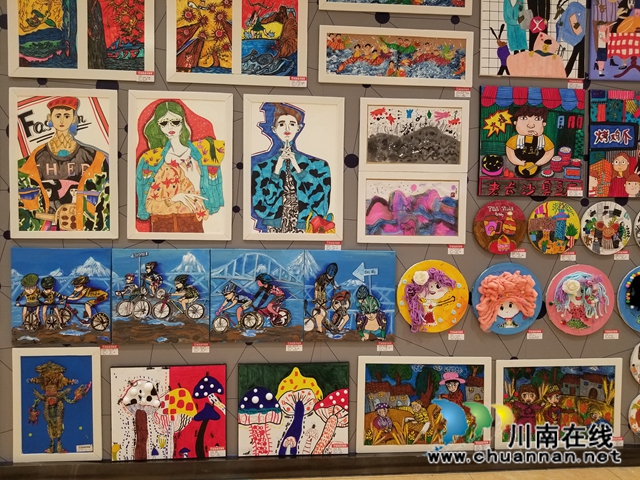 瀘州：藝術畫展“花式”來襲，開學季要你“好看”(圖21)