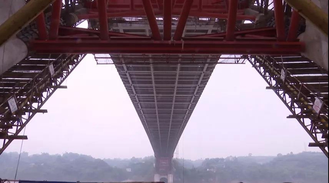 瀘州這座“世界之最”大橋，將于年底貫通！(圖3)