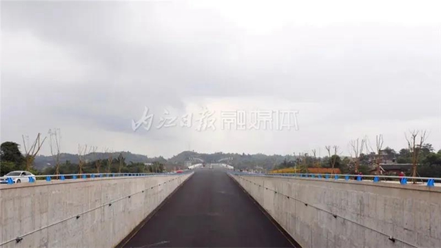 還有十多天，內江城區(qū)又一座新大橋通車！(圖4)