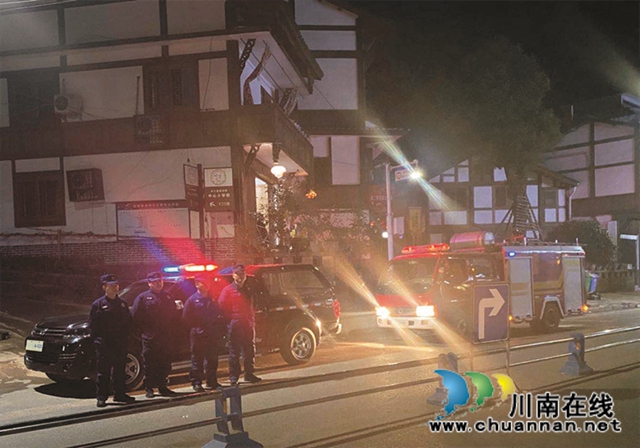 合江堯壩鎮(zhèn)：“防火三道墻”守護(hù)古鎮(zhèn)安全(圖2)
