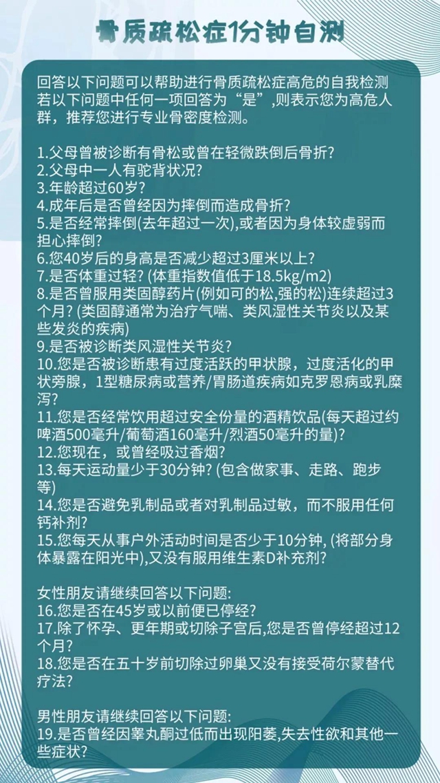 【擴(kuò)散】只要1分鐘，測測你患骨質(zhì)疏松的風(fēng)險？(圖6)