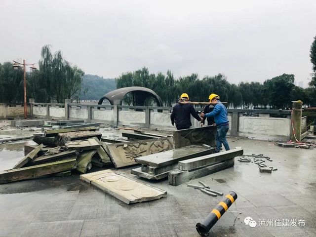 進(jìn)度條已完成70%，瀘州長江濱江路本月底將靚麗歸來(圖6)