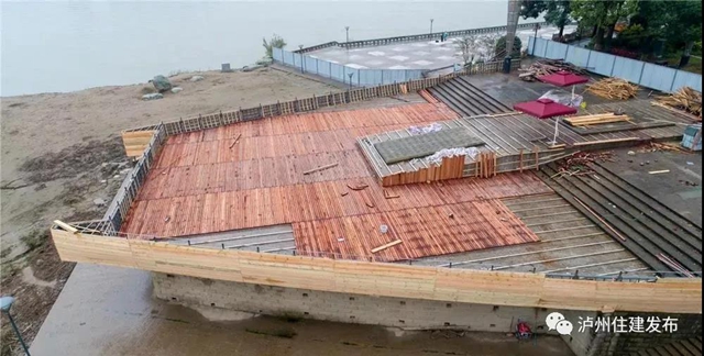 進(jìn)度條已完成70%，瀘州長江濱江路本月底將靚麗歸來(圖7)