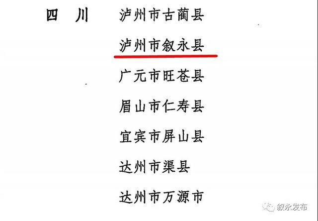 點(diǎn)贊！敘永縣易地扶貧搬遷工作被全國通報(bào)表揚(yáng)！(圖2)