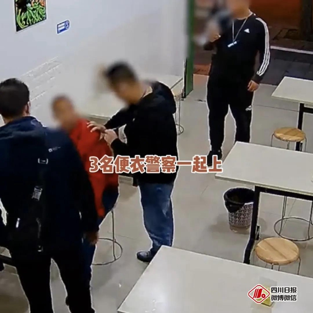 一碗內(nèi)江牛肉面，“幫助”內(nèi)江民警抓壞人(圖4)