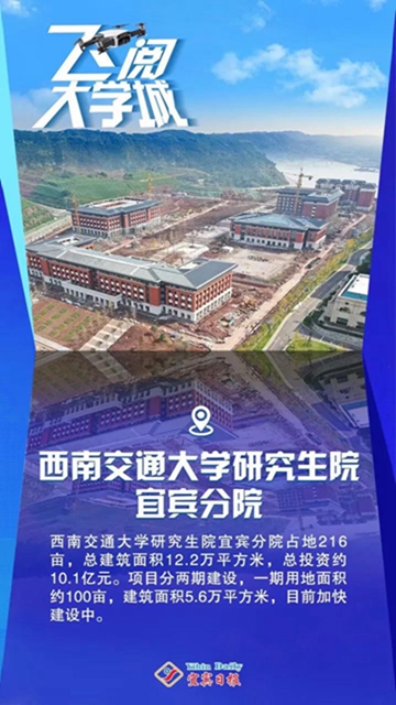燃！飛上云端看宜賓大學(xué)城(圖10)
