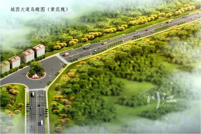 瀘州長(zhǎng)江濱江路景觀已恢復(fù)原貌，四條景觀大道升級(jí)完成(圖15)
