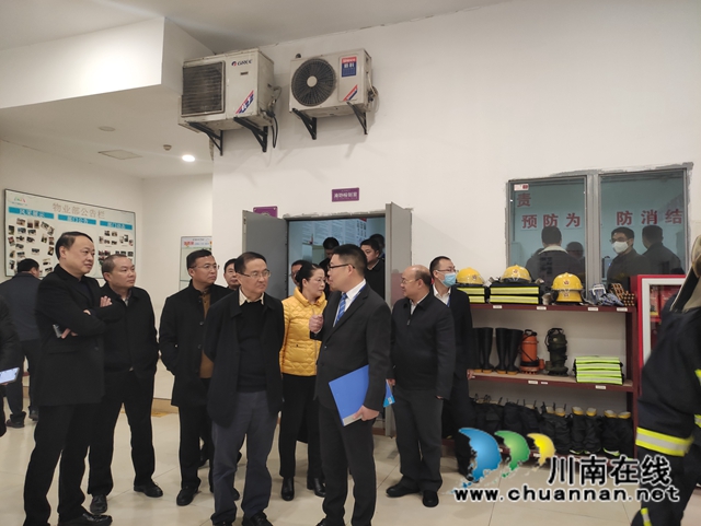 江陽區(qū)北城街道迎接市人大常委會(huì)關(guān)于《消防法》的執(zhí)法檢查(圖1)