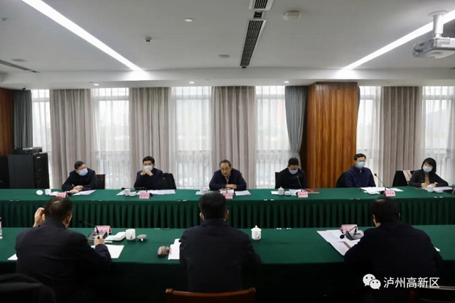 王寧、楊興平到瀘州國家高新區(qū)督導(dǎo)工作(圖2)