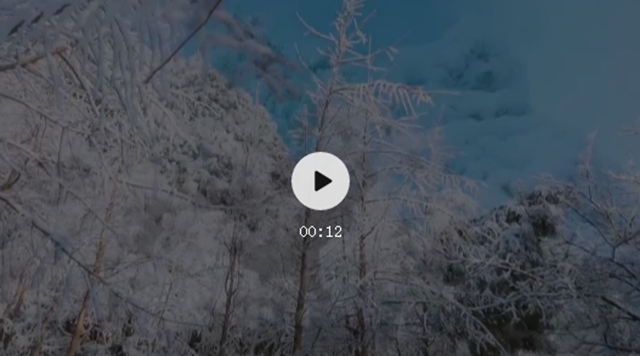 冰雪奇緣！快來(lái)古藺捕捉陽(yáng)光下的雪封仙境！(圖1)