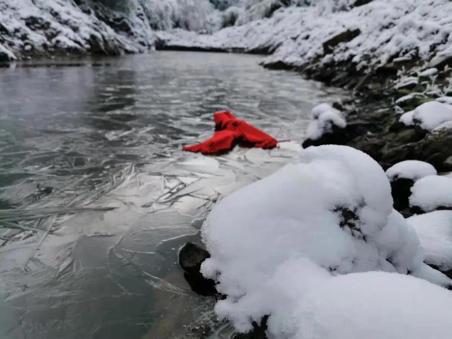 冰雪奇緣！快來(lái)古藺捕捉陽(yáng)光下的雪封仙境！(圖13)