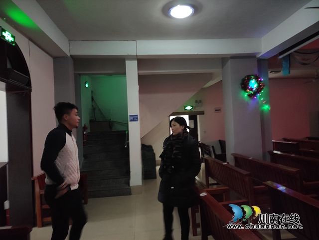江陽(yáng)區(qū)北城街道開(kāi)展基督教堂圣誕節(jié)前安全工作指導(dǎo)檢查