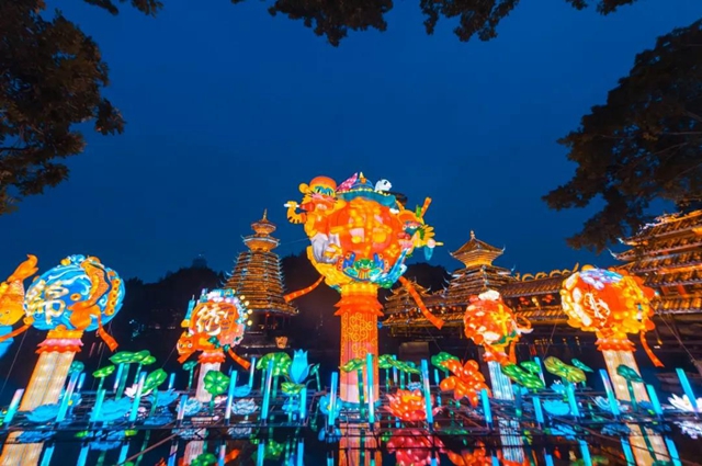 自貢彩燈點(diǎn)亮深圳！超多美圖，快來一睹！(圖6)