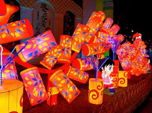 自貢彩燈點(diǎn)亮深圳！超多美圖，快來一睹！(圖19)