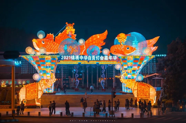自貢彩燈點(diǎn)亮深圳！超多美圖，快來一睹！(圖28)