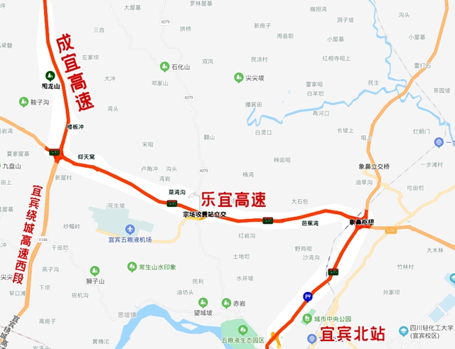 免費(fèi)跑！成宜高速即將試通車(chē)！宜賓4條路線可上高速！這樣走……(圖5)