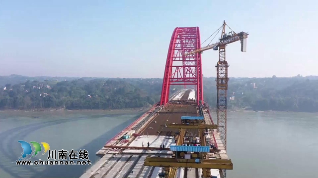 合江長(zhǎng)江公路大橋主體全線貫通！(圖6)