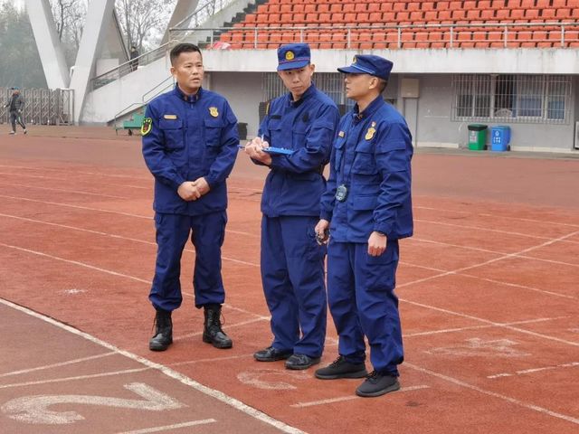 瀘州市消防救援支隊(duì)開(kāi)展全員崗位練兵考核(圖1)