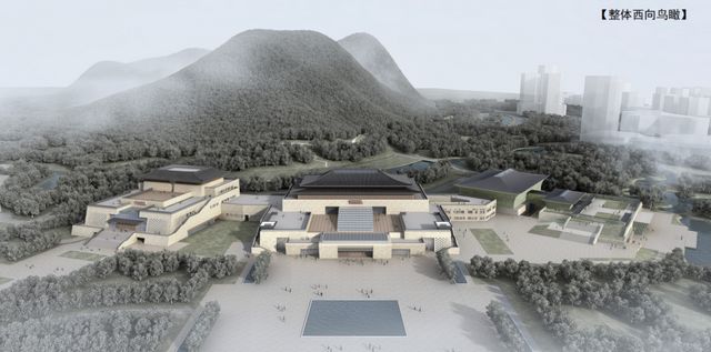 宜賓這個(gè)新博物館預(yù)計(jì)今年5月完成主體建筑(圖2)