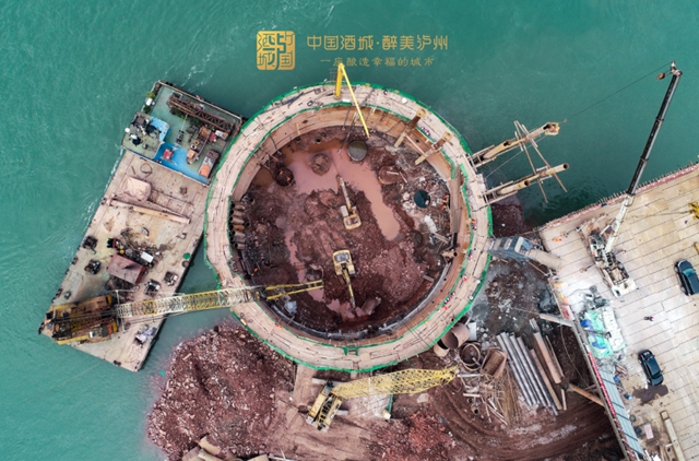 搶抓工期 瀘州這兩座長(zhǎng)江大橋建設(shè)進(jìn)度再刷新！(圖1)