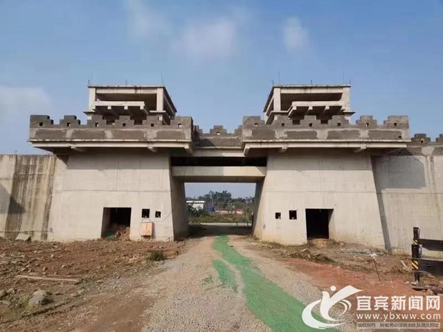 皇宮、城墻、兵營……宜賓李莊古金沙國影視城初具雛形(圖4)