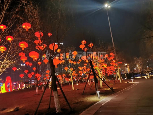 趕快來！內(nèi)江城區(qū)這兩個公園在辦“燈會”(圖3)