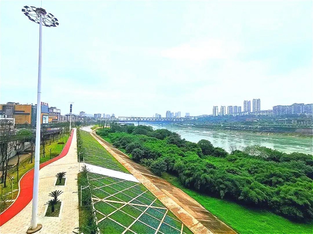哪吒鬧海彩繪太驚艷了！就在宜賓這個公園(圖7)
