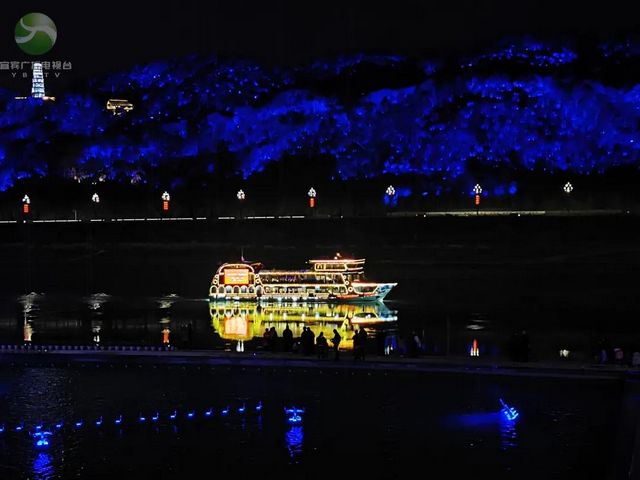 宜賓夜景憑實(shí)力“出圈”！“犇”赴下一片星辰大海......(圖4)