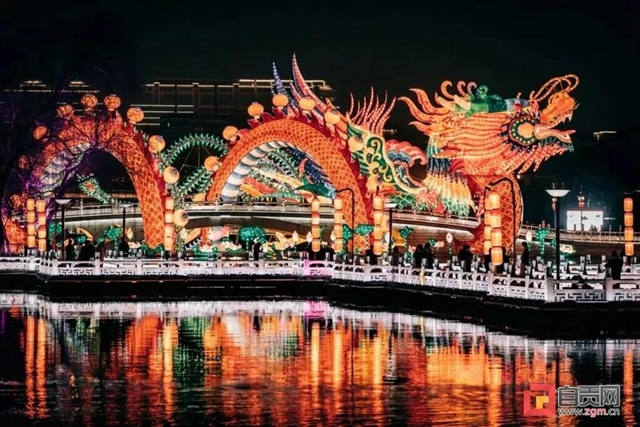 自貢彩燈點(diǎn)亮這里，又引來央視關(guān)注！(圖3)
