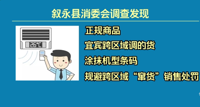 敘永：消費(fèi)者買到“竄貨”空調(diào)，不能享受正規(guī)售后服務(wù)？(圖4)