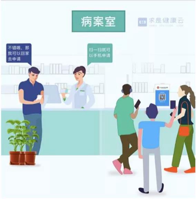 【擴散】微信預約，病歷直接郵寄到家？
