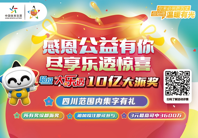 關(guān)于開展2021年超級大樂透派獎活動的公告(圖1)