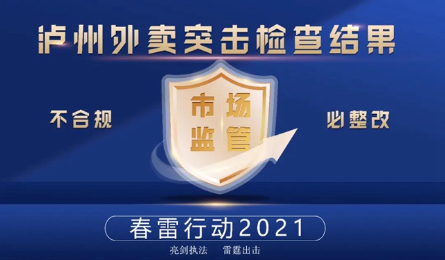 【守護(hù)舌尖安全】瀘州突擊檢查外賣店！現(xiàn)場(chǎng)曝光！(圖1)