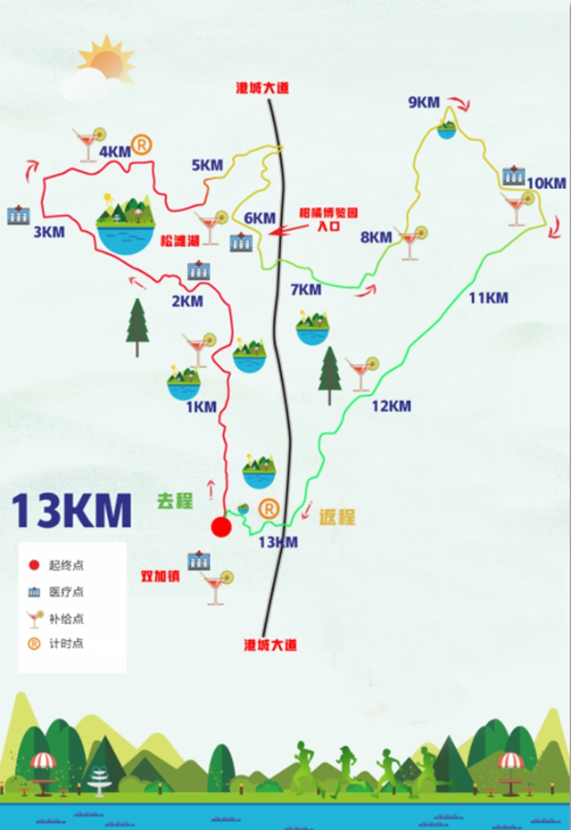 手慢無！龍馬潭松灘湖環(huán)湖馬拉松開始報名！(圖10)