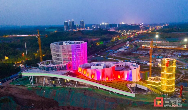 占地約42畝！自貢這個即將建成的新地標(biāo)美到“出圈”(圖4)