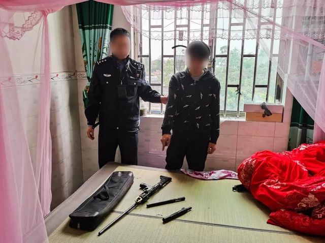 瀘州小伙自制槍支并配有“消音器”，大膽拿到戶外測(cè)試……(圖8)